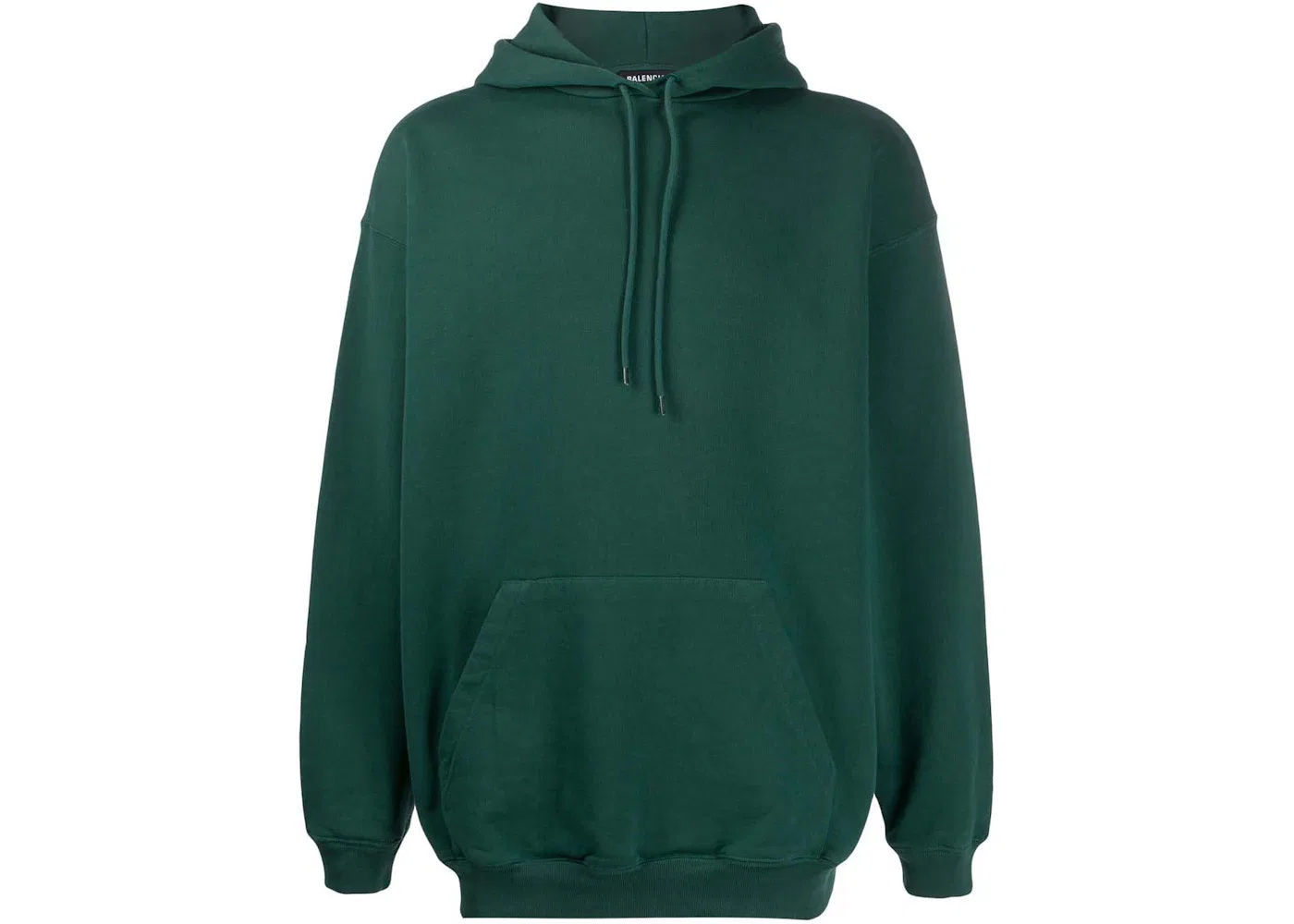 Мужской худи с принтом Balenciaga Logo Print, Green/White
