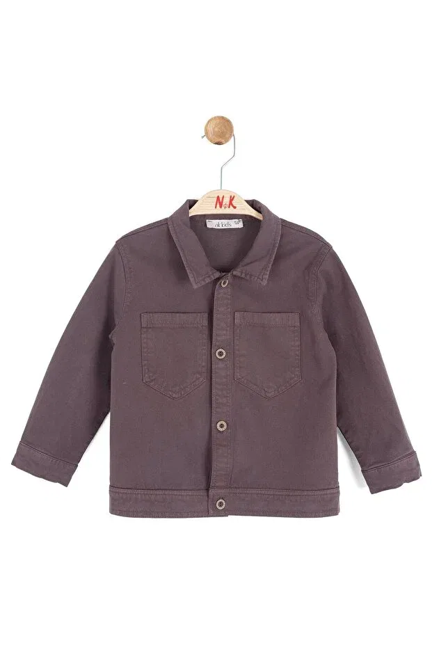 Детская рубашка для мальчиков с длинным рукавом Nk Kids, Brown