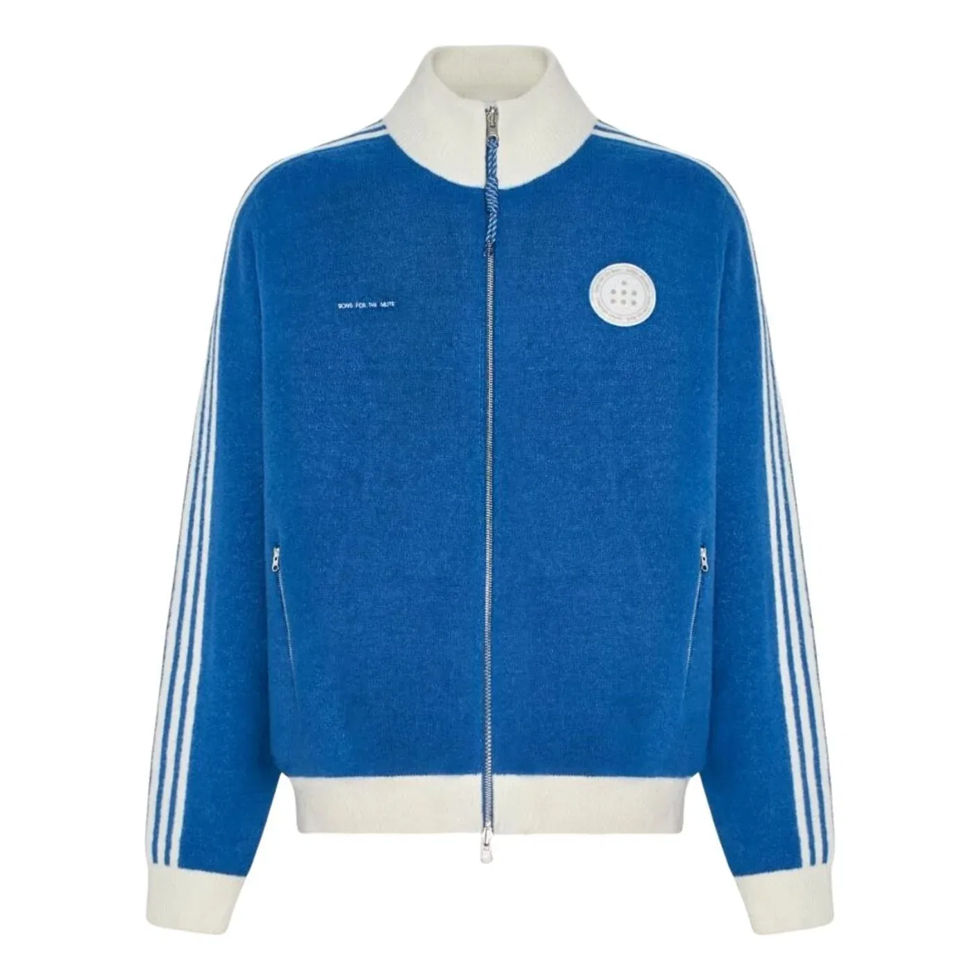 Мужская куртка Song for the Mute Adi008 Knit Jacket Asia Sizing 'Clear Blue' adidas, Clear Blue