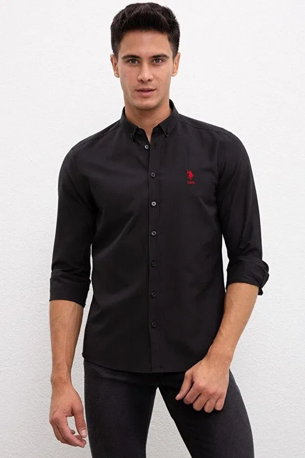 Мужская рубашка с длинным рукавом Basics U.S. Polo Assn., Vr046