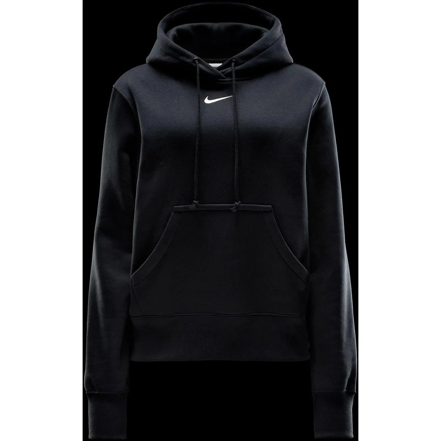 Женское худи с принтом Phoenix Fleece Nike, Schwarz