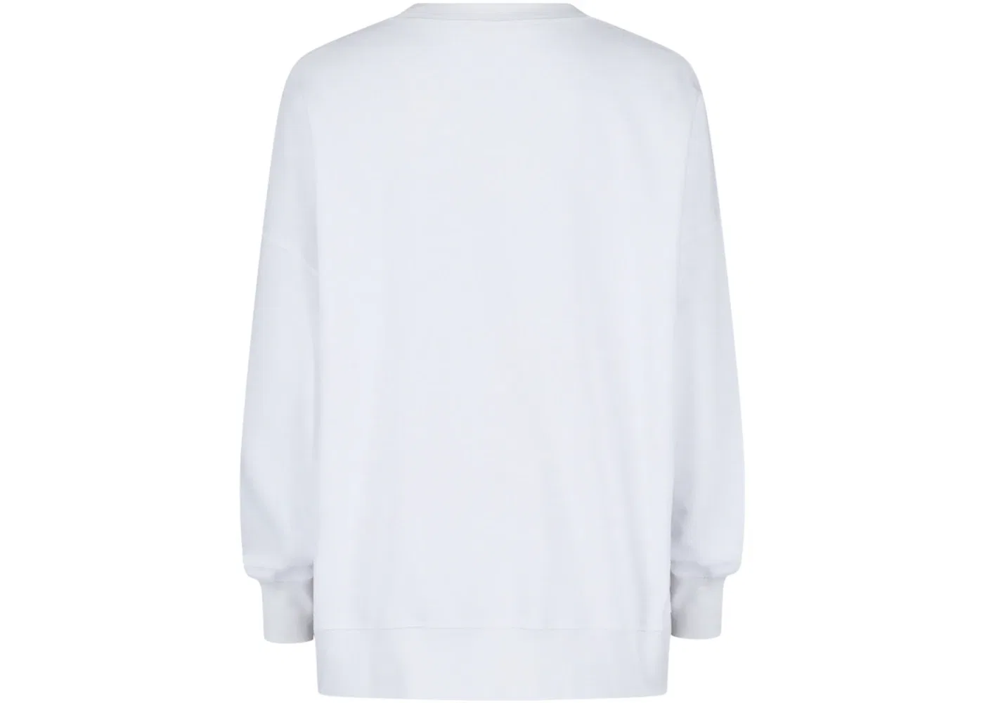 Женский свитшот с принтом Graffiti Logo Alexander McQueen, White Black — фото 2