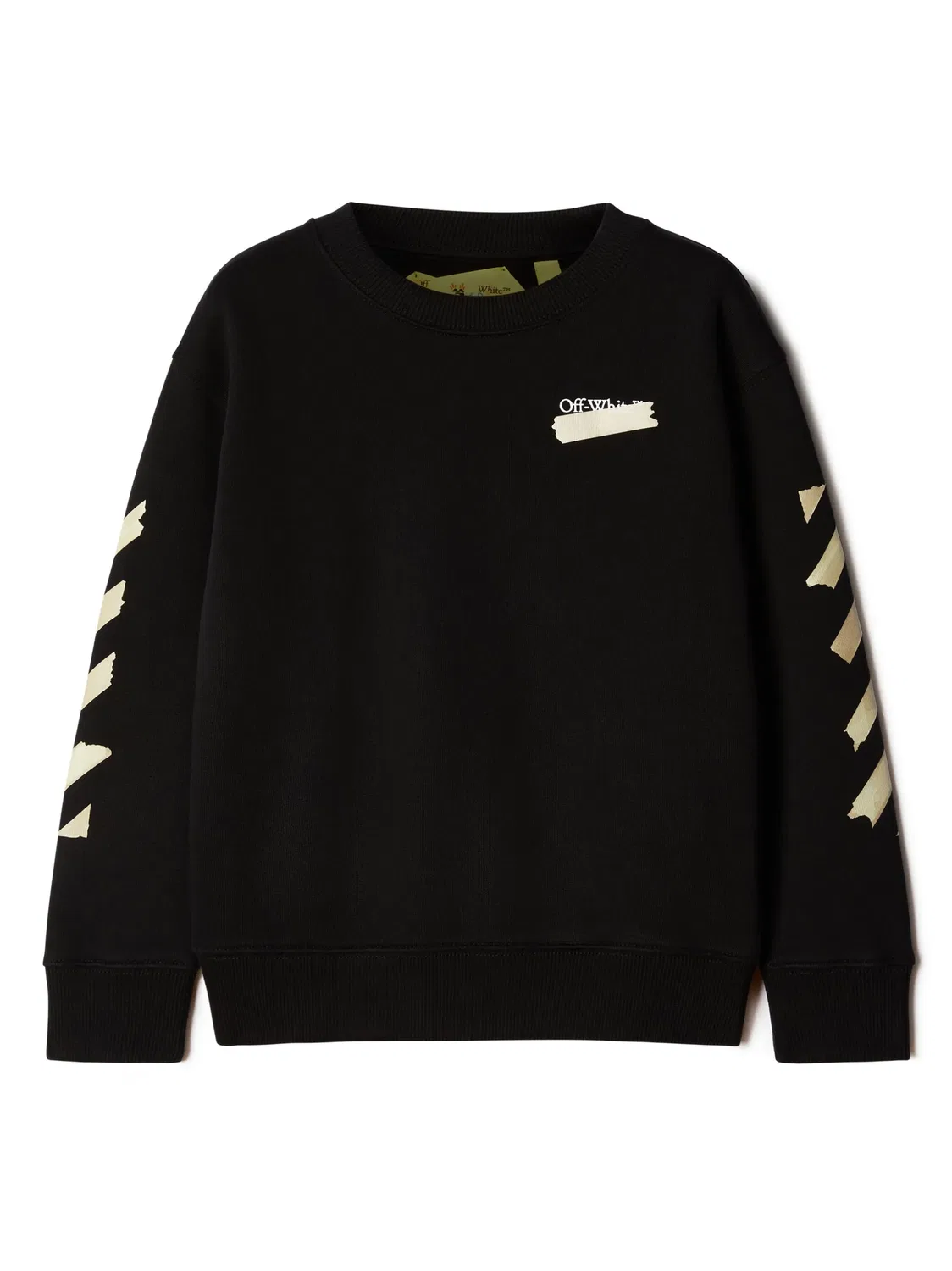 OFF-WHITE Свитшот Arrow-print Черный