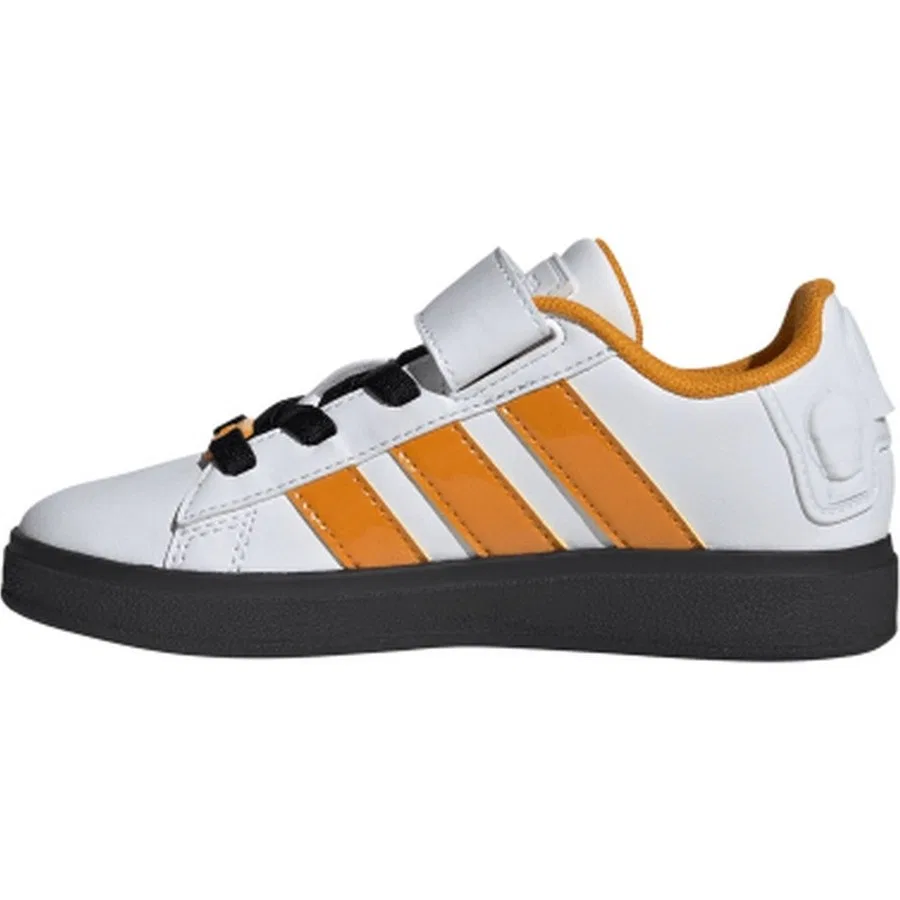 Детские кроссовки с закрытым носком Droids Grand Court 2.0 adidas, Белый — фото 4