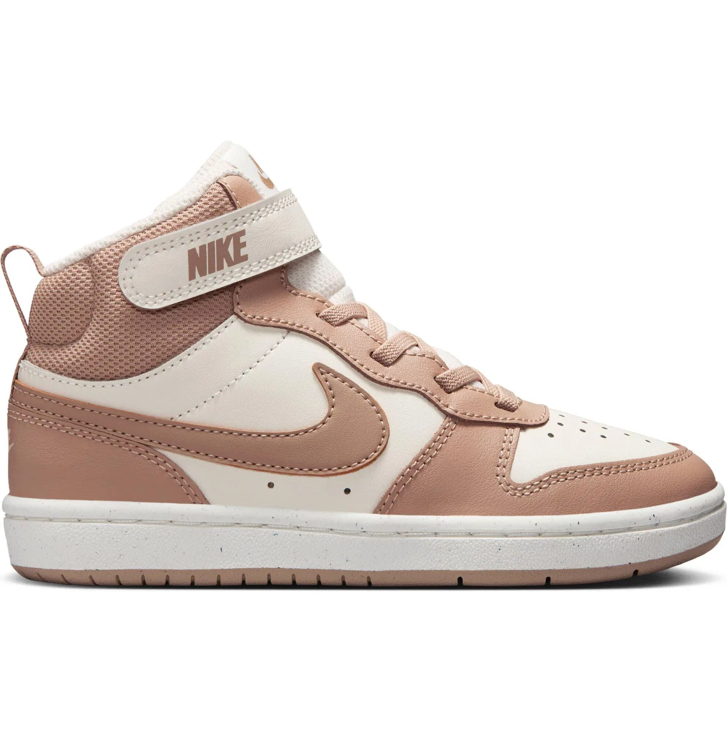 Детские кроссовки с высоким верхом Nike Court Borough Mid 2, Sports Tutor, Цвет: Creme