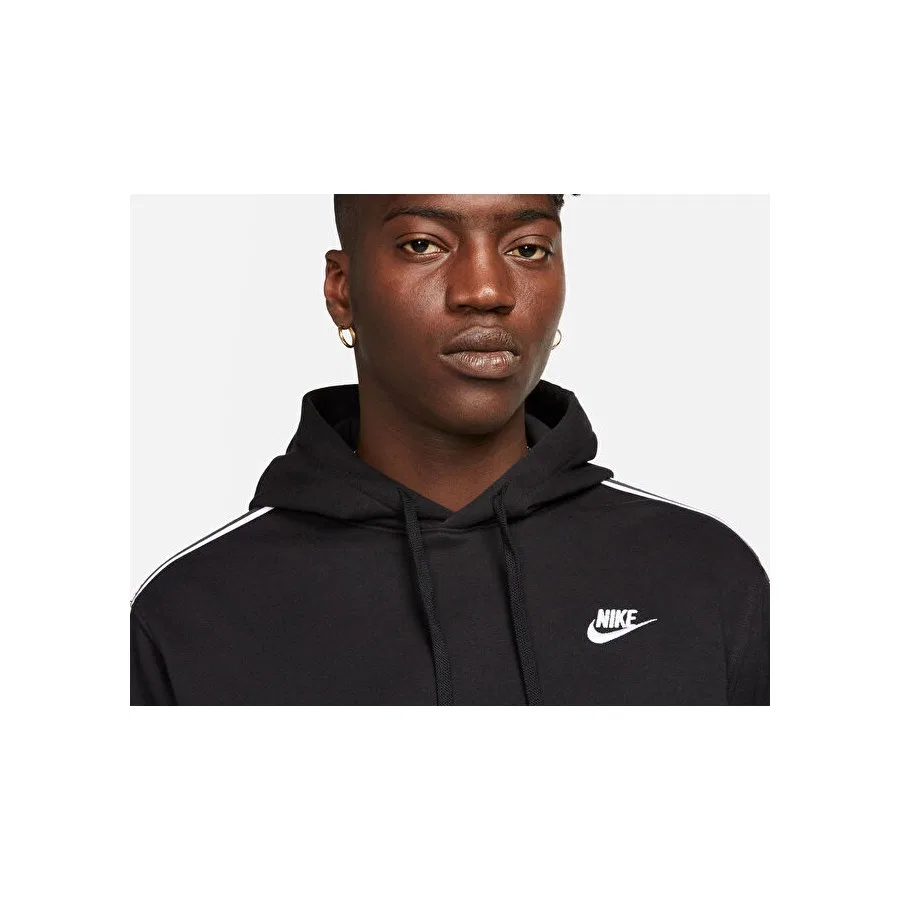 Мужской спортивный костюм из футера Nike Clup Fleece Hoodie Track Suit FB7296-010, Черный — фото 3