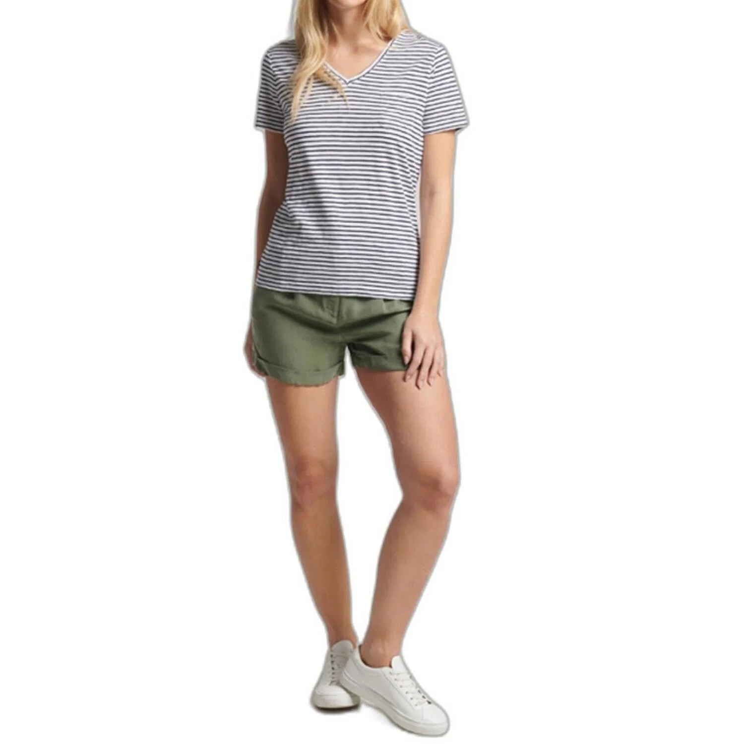Женские шорты для хайкинга Superdry Studios Cupro, Grun — фото 3