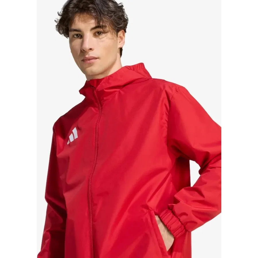 Мужская ветровка с водоотталкивающей пропиткой Entrada26 AW JKT adidas, Красный — фото 4
