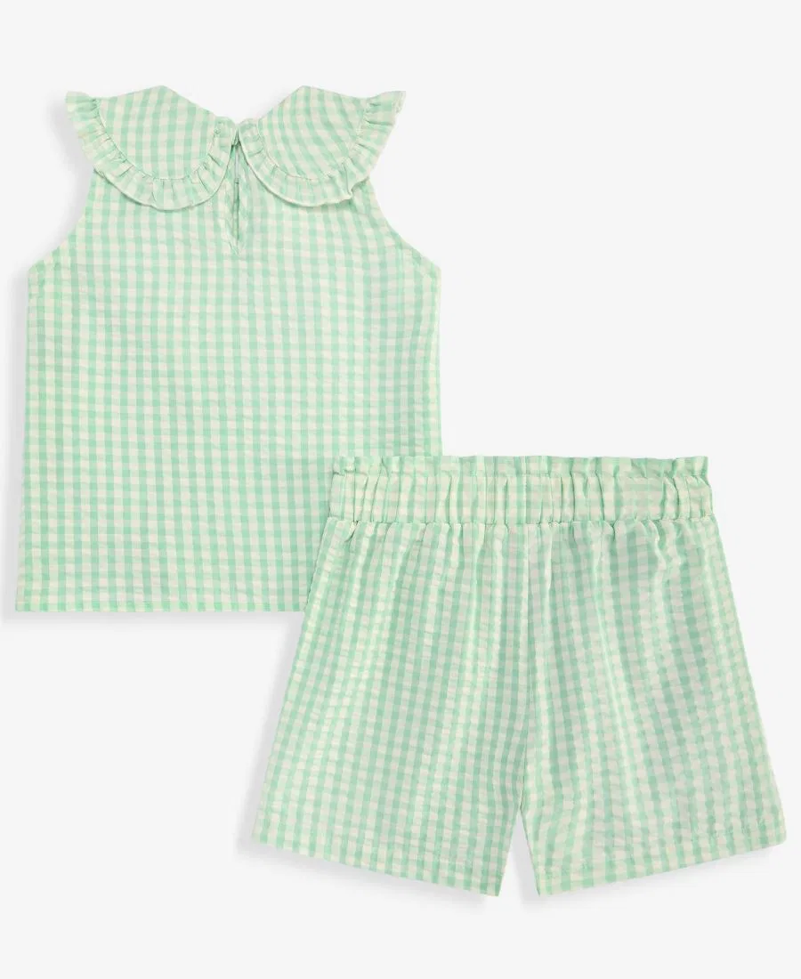 Комплект из топа и шорт с принтом Minnie Mouse Disney, Green — фото 4