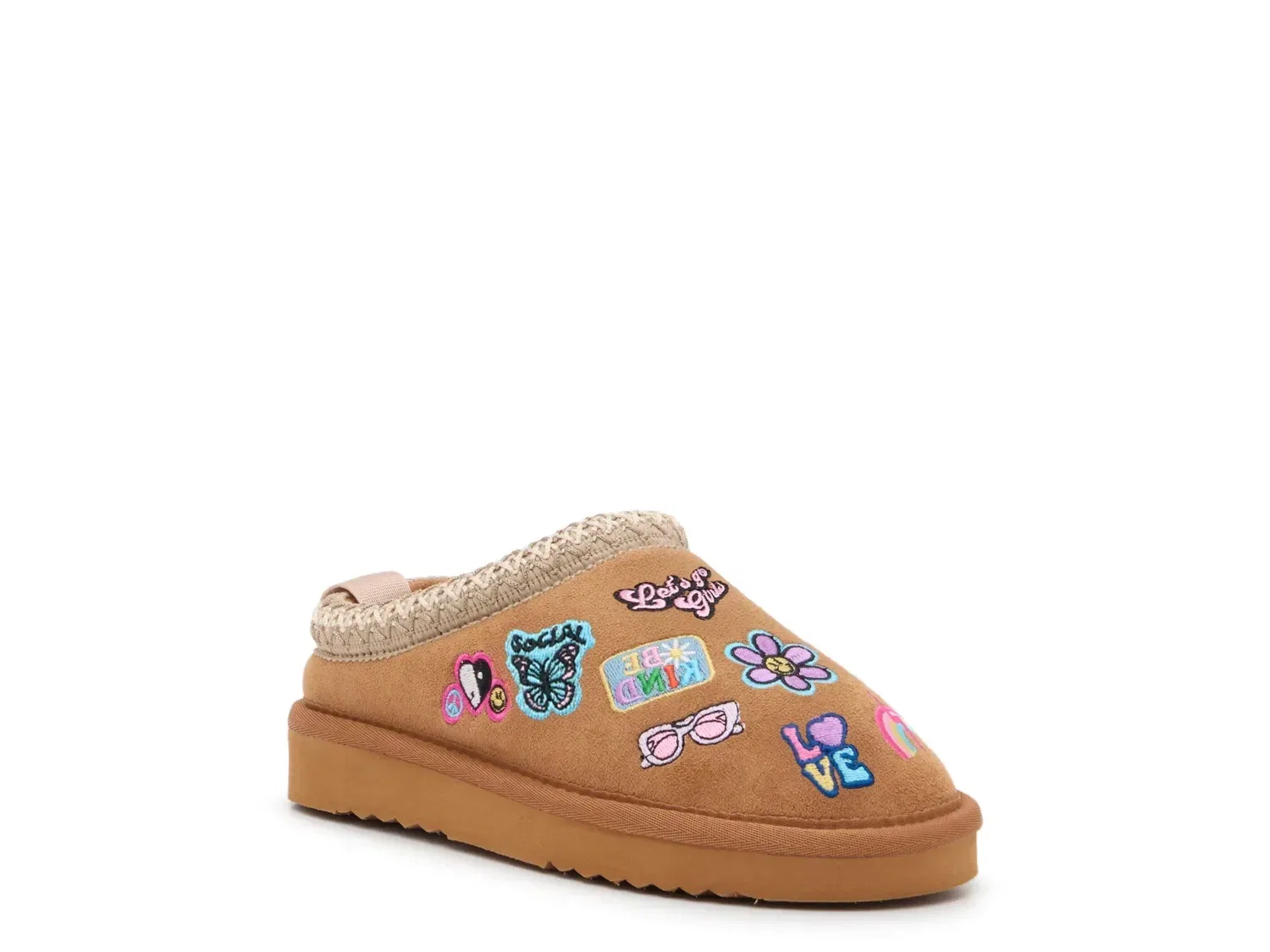 Тапочки Mads с искусственным мехом, Steve Madden, Cognac