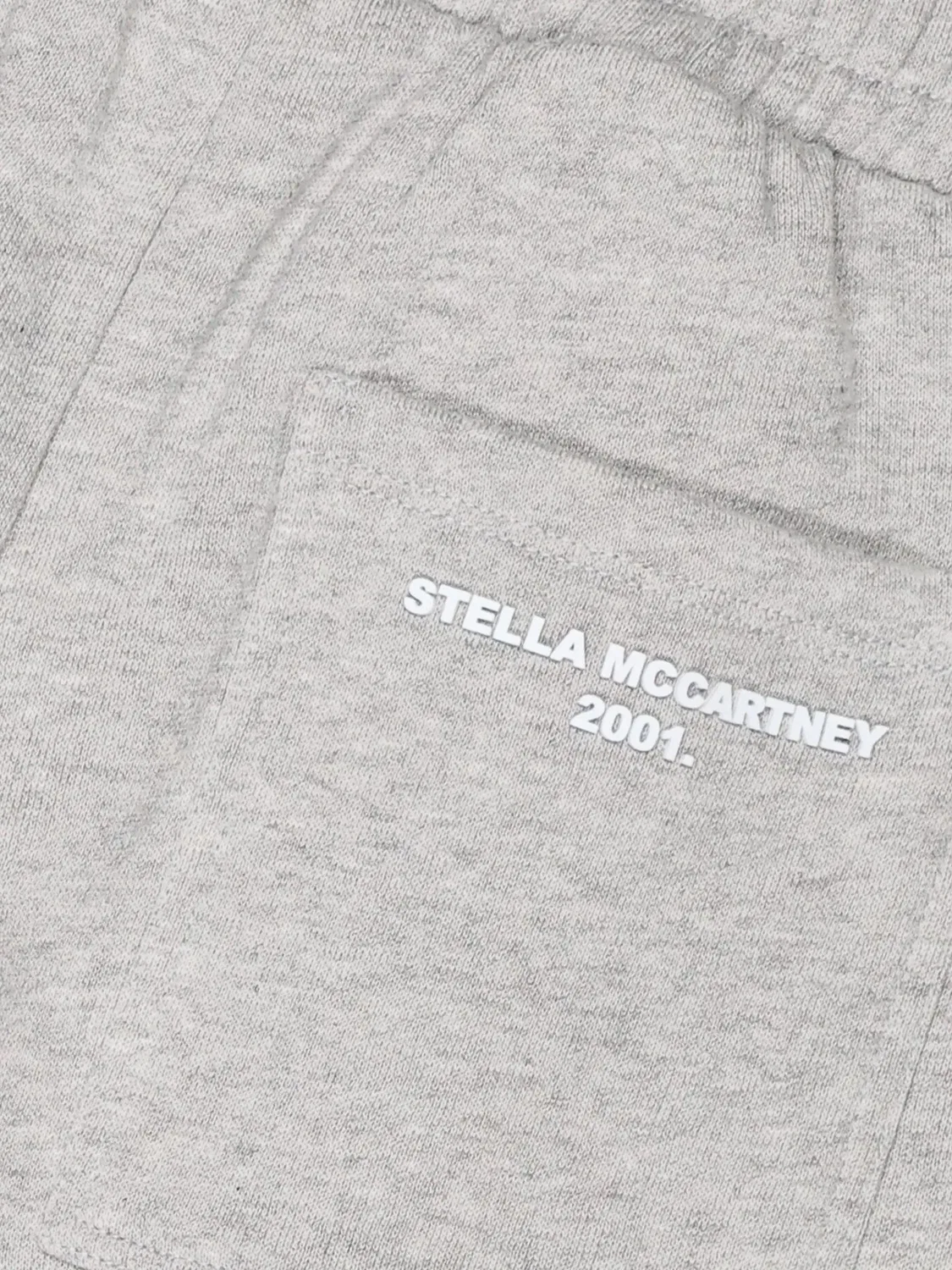Спортивные брюки с логотипом Stella Mccartney Kids, серый — фото 3
