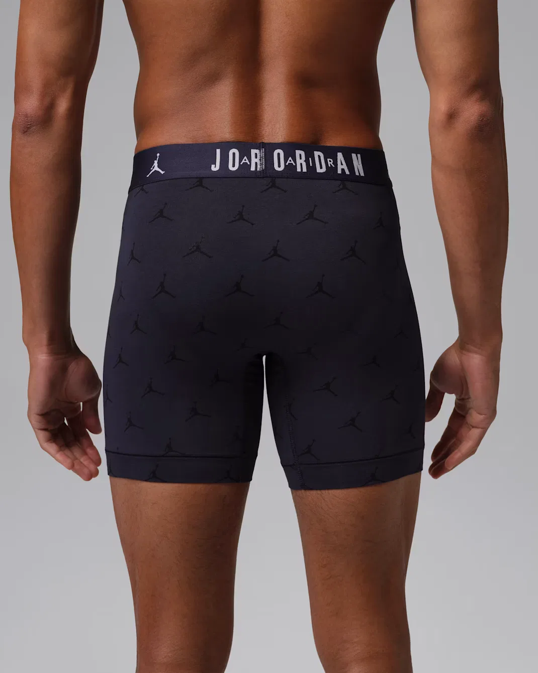 Мужские хлопковые боксеры Flight Cotton Essentials (комплект из 3 штук) Jordan, Obsidian — фото 3