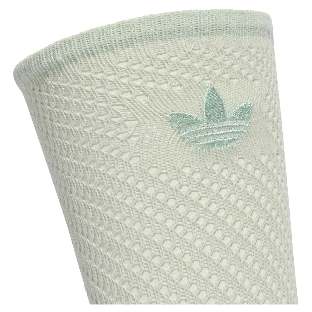 Носки Crochet crew socks 2 шт Adidas Originals, зеленый — фото 4