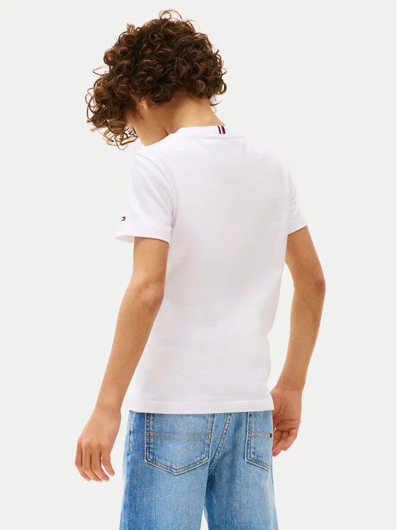 Футболка regular fit Graphic Tommy Hilfiger, белый — фото 3