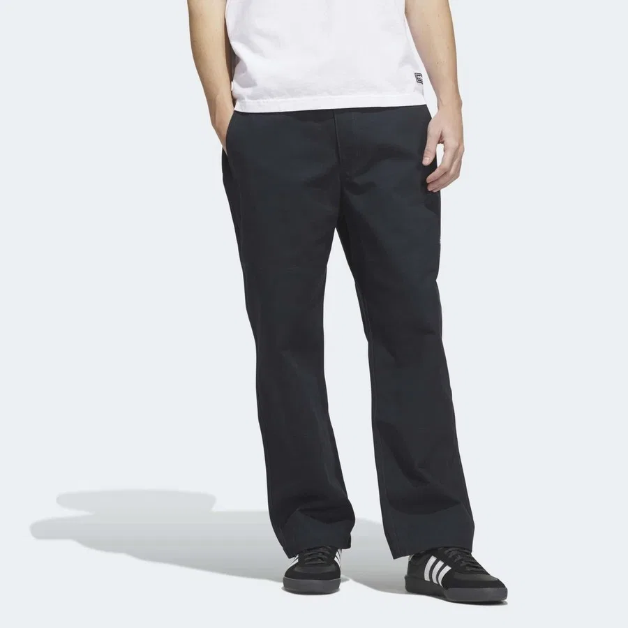 Брюки спортивные adidas Skateboarding Chino, Темно-синий — фото 3