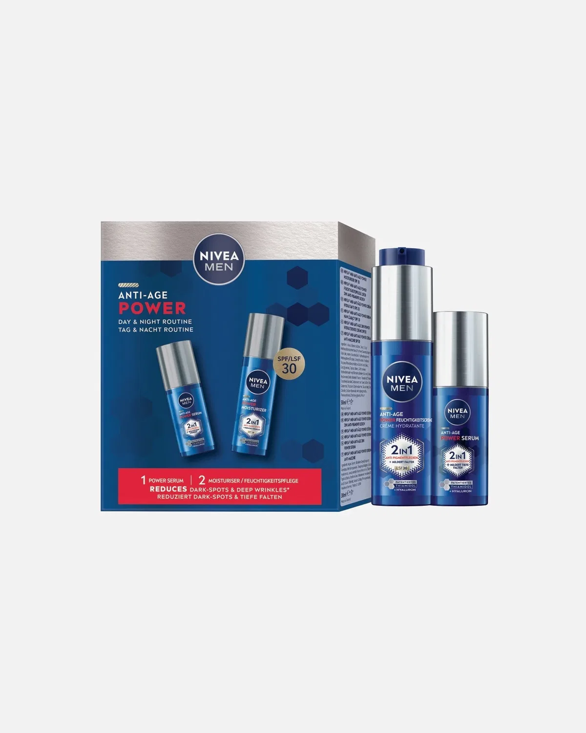 Набор для ухода за лицом с гиалуроновой кислотой против старения Nivea, 1 Stück