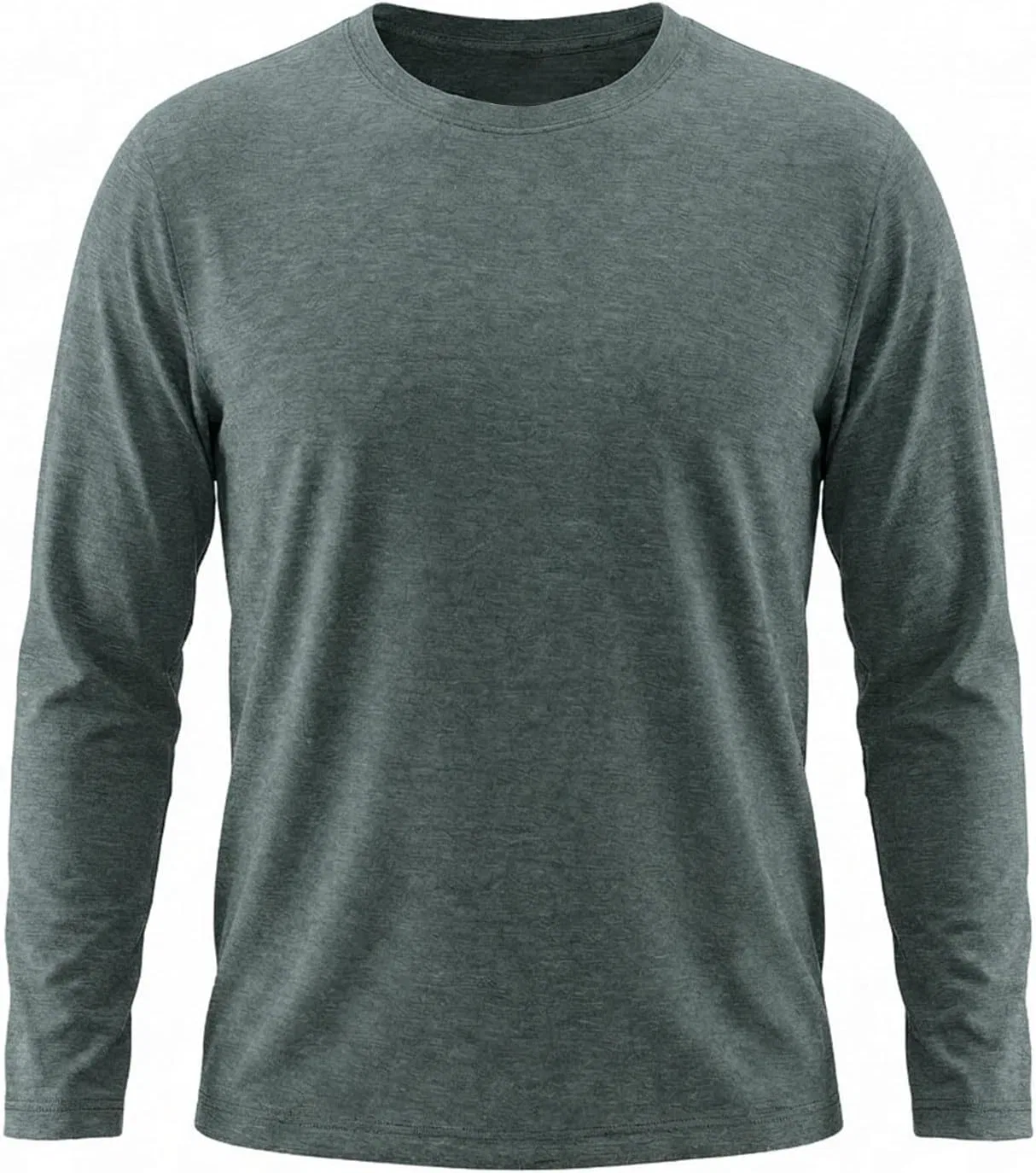 Мужская компрессионная футболка для фитнеса Athletic Base Layer, Blackish Green — фото 4