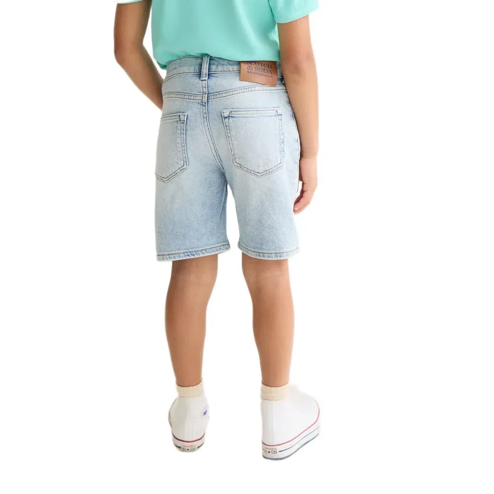 Шорты джинсовые The Pitch Loose Fit Scotch & Soda, синий — фото 2