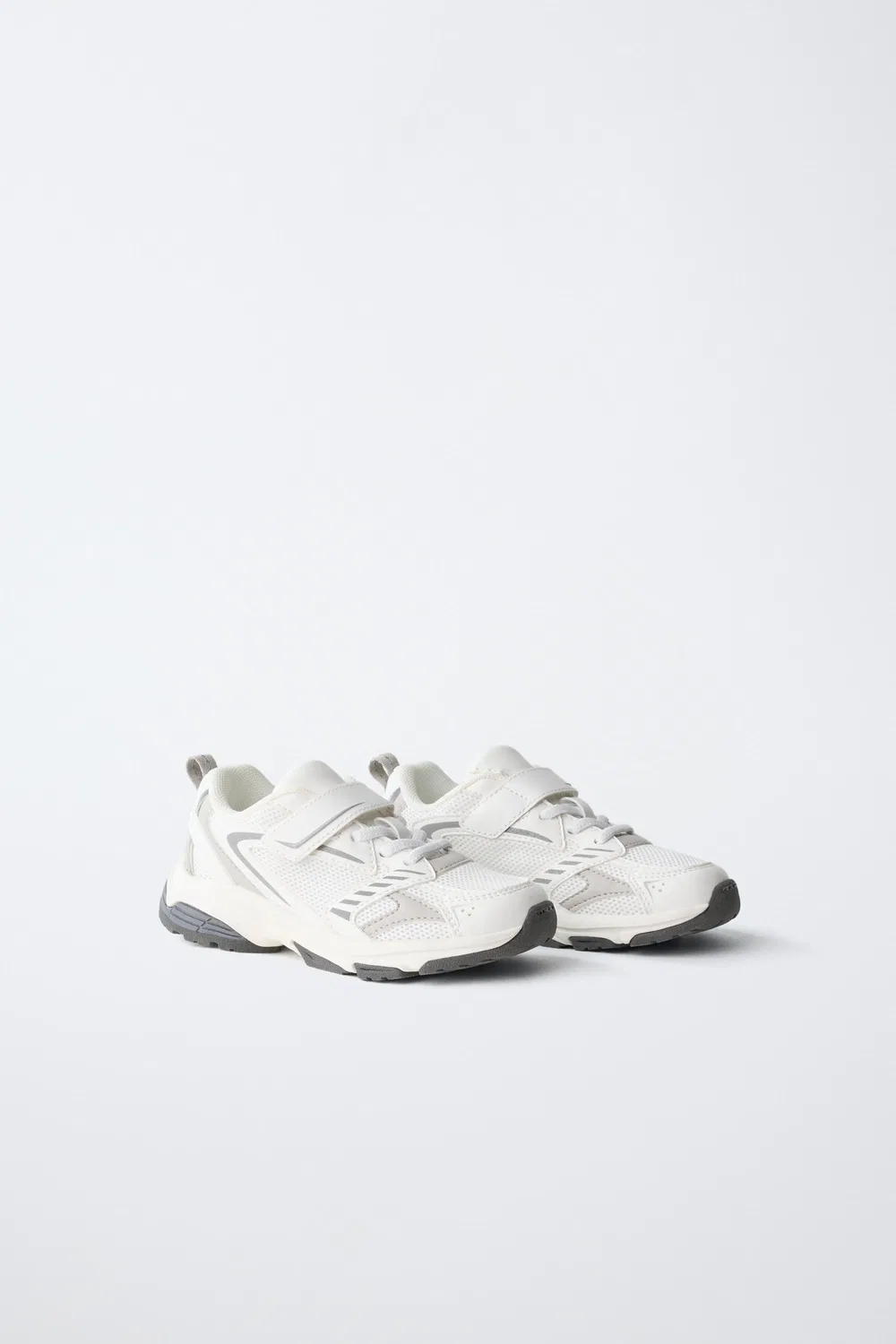 Контрастные кроссовки ZARA, White — фото 2
