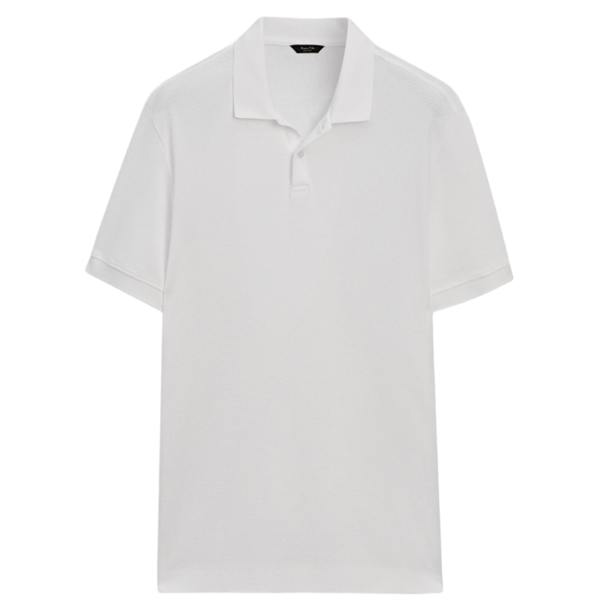

Футболка-поло Massimo Dutti Short sleeve textured cotton, кремовый, Белый, Футболка-поло Massimo Dutti Short sleeve textured cotton, кремовый
