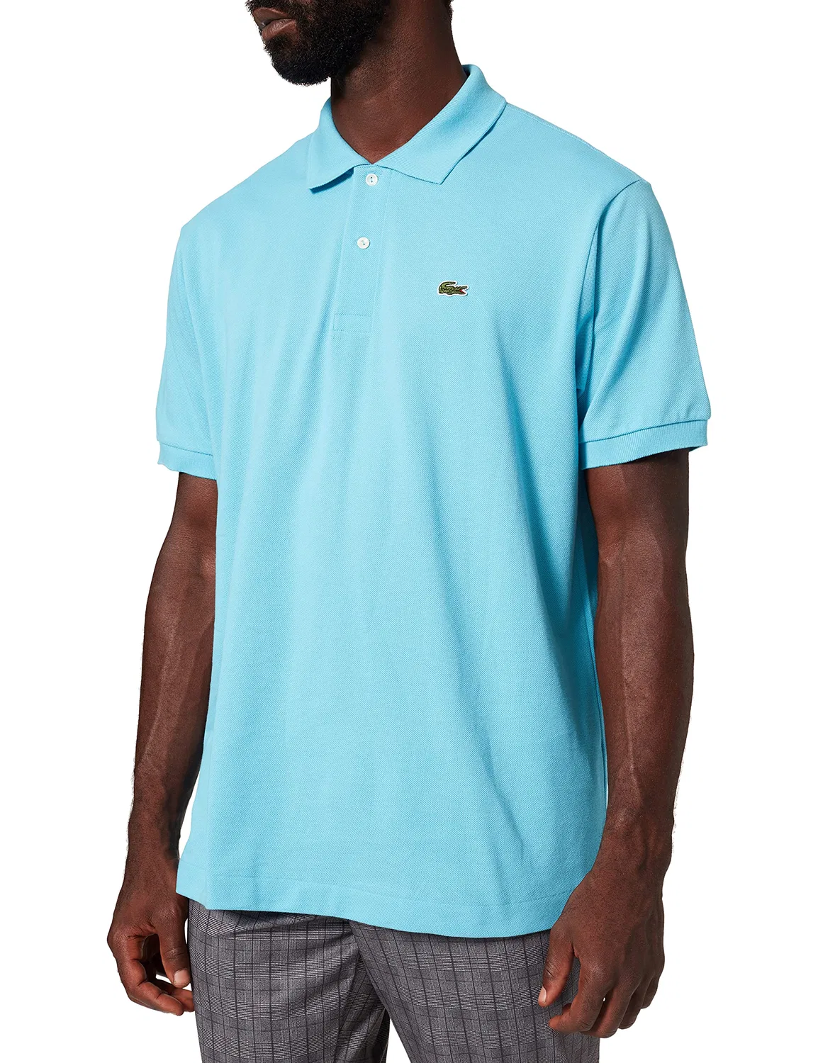 Мужское поло с коротким рукавом L121200 Lacoste, Blue (Azur 10e)