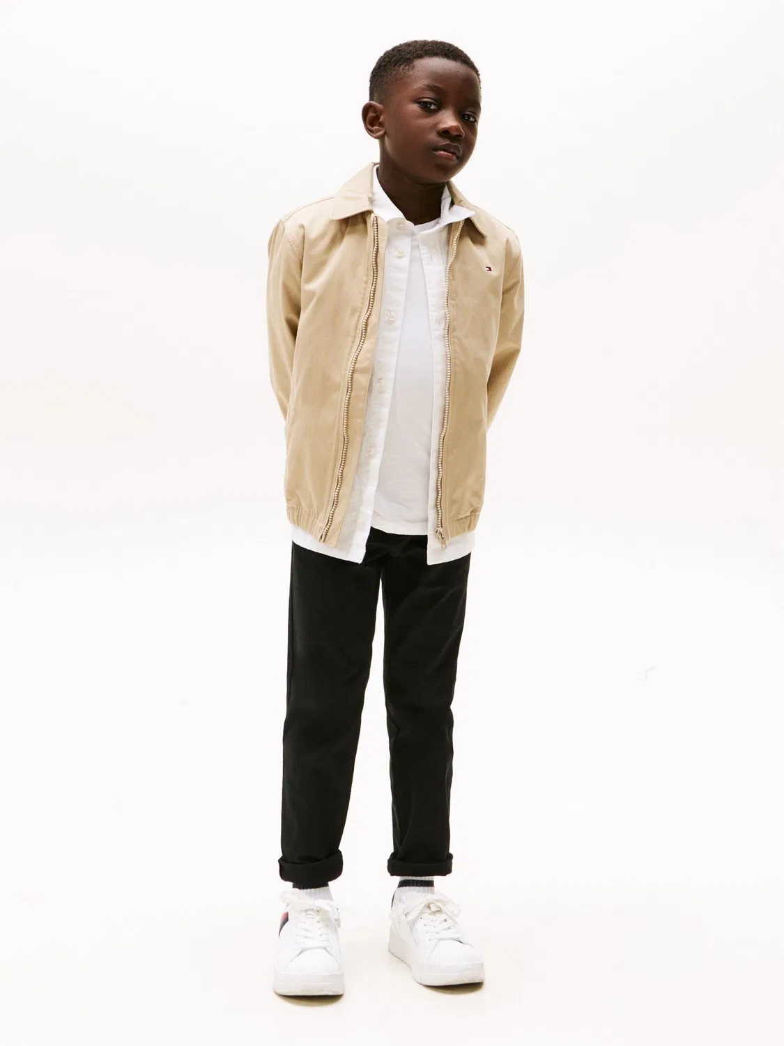 Чиносы из стрейч-твила Regular Fit, 1985 Tommy Hilfiger, черный