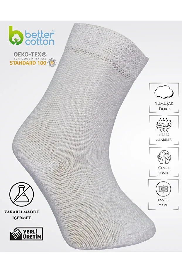 Детские носки для новорожденных хлопковые First Socks, Gray, Pink, Green, White, Orange, Yellow — фото 2