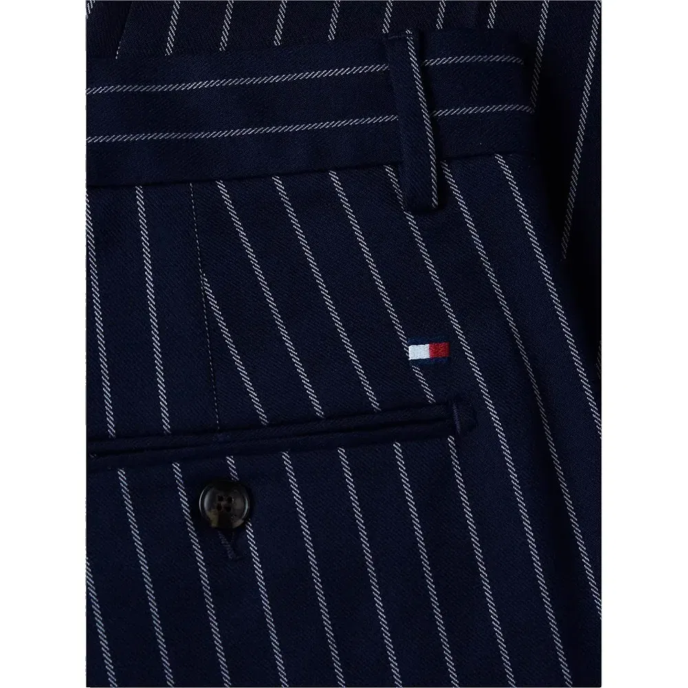 Мужские классические брюки с принтом в полоску MW0MW45056 Tommy hilfiger, Blue — фото 3