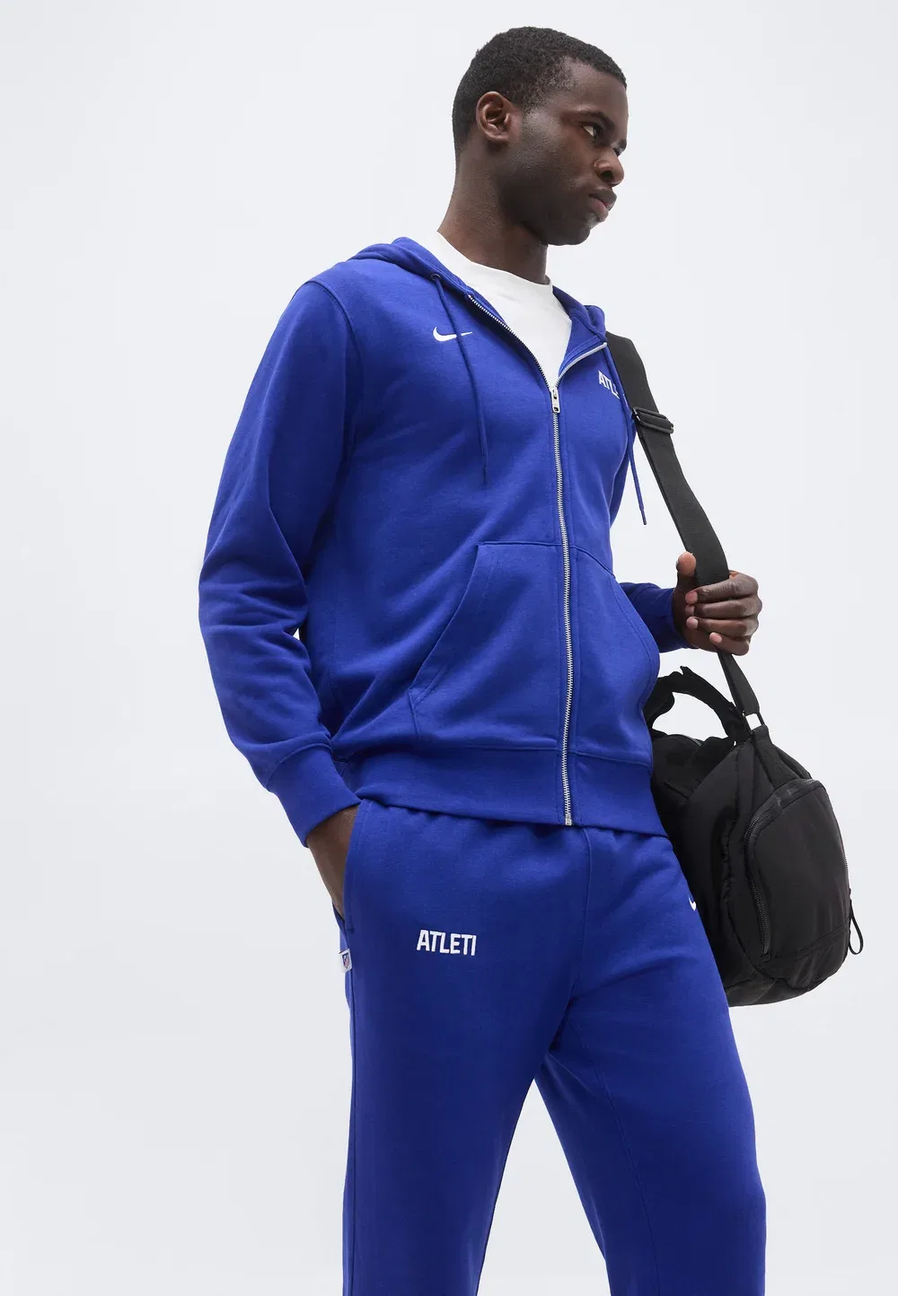Клуб «Банкомат» - клубная одежда Nike Performance, Deep Royal Blue/White — фото 4