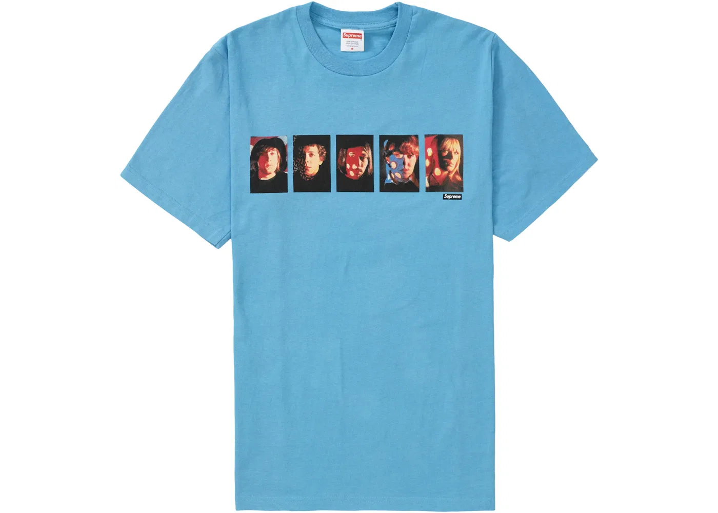 Мужская футболка с принтом Supreme The Velvet Underground & Nico Tee, Light Slate