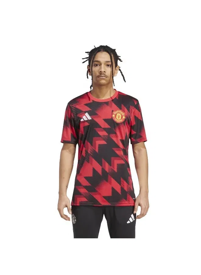 Футболка с коротким рукавом Mufc Preshi Adidas, красный