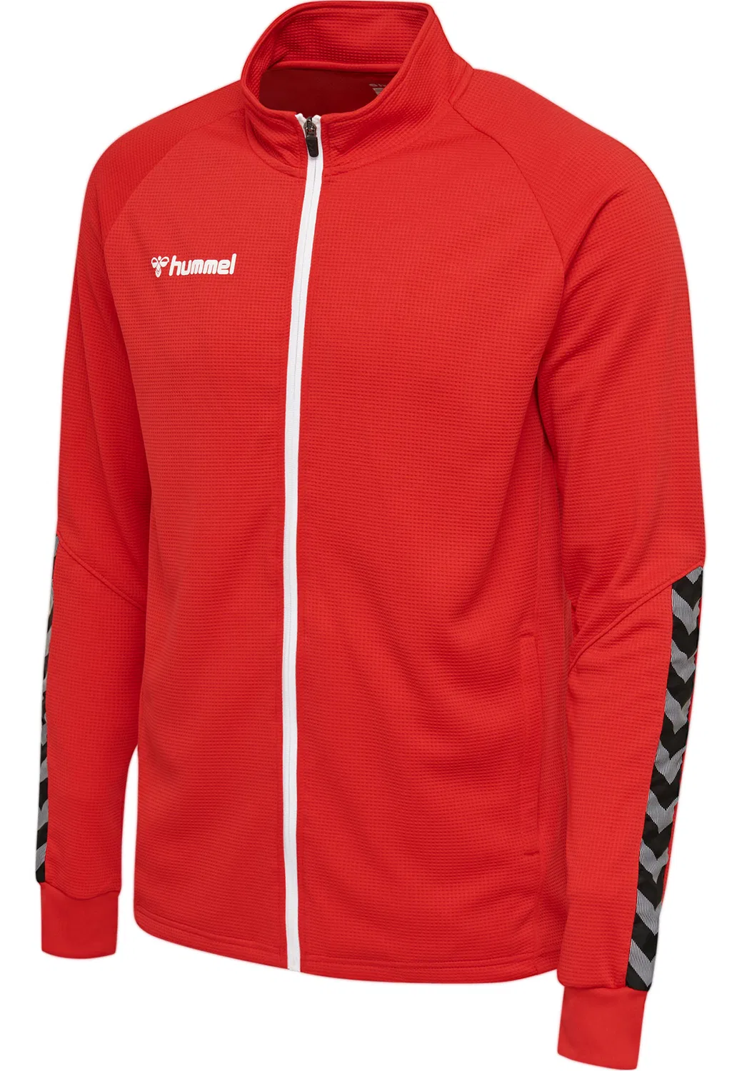 Детская куртка с молнией hmlAUTHENTIC KIDS POLY ZIP JACKET Hummel, Rot