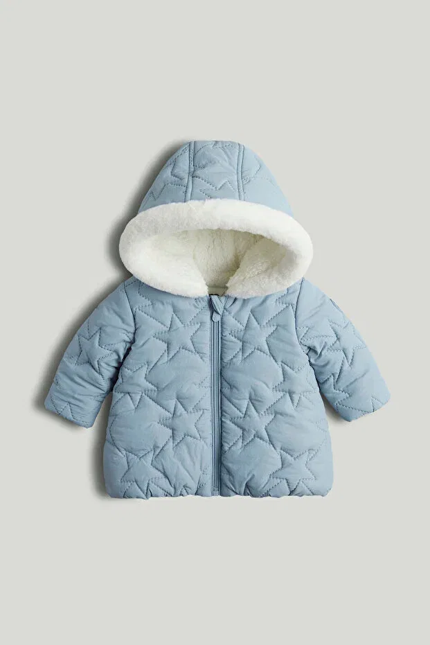 Детское пальто для девочек утепленное Mothercare, Blue