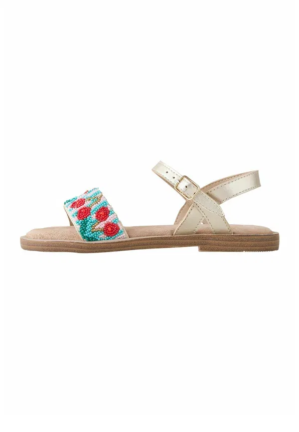 Сандалии с пайетками Regular fit beaded sandals Next, Multi Cherry