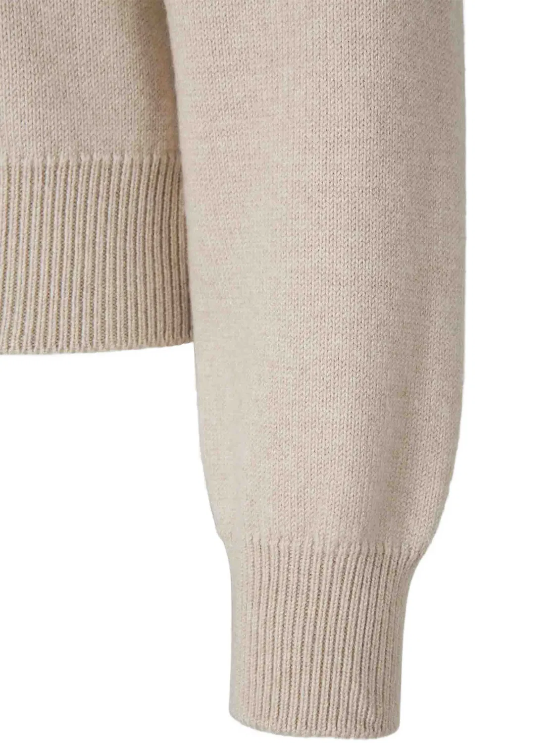 Кардиган из мериносовой шерсти с логотипом Jacquemus, нейтральные — фото 4