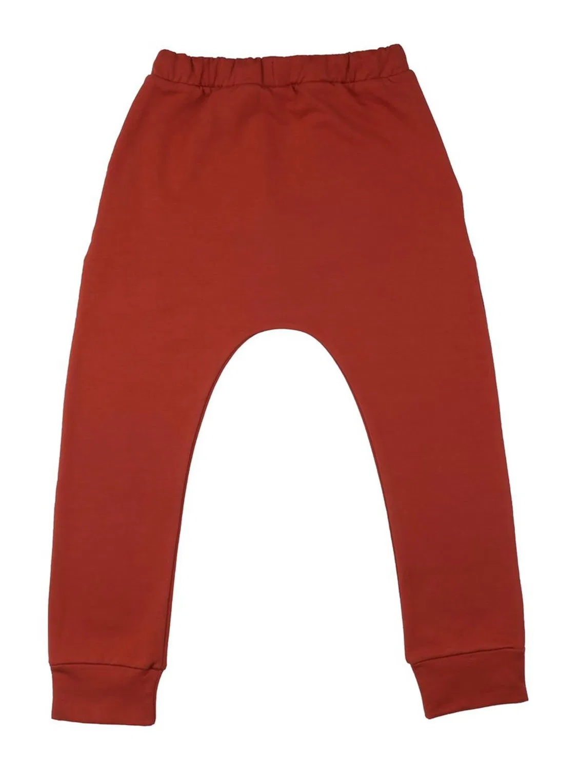 Брюки Walkiddy Regular Pants Unifarben Jogger красного цвета — фото 2