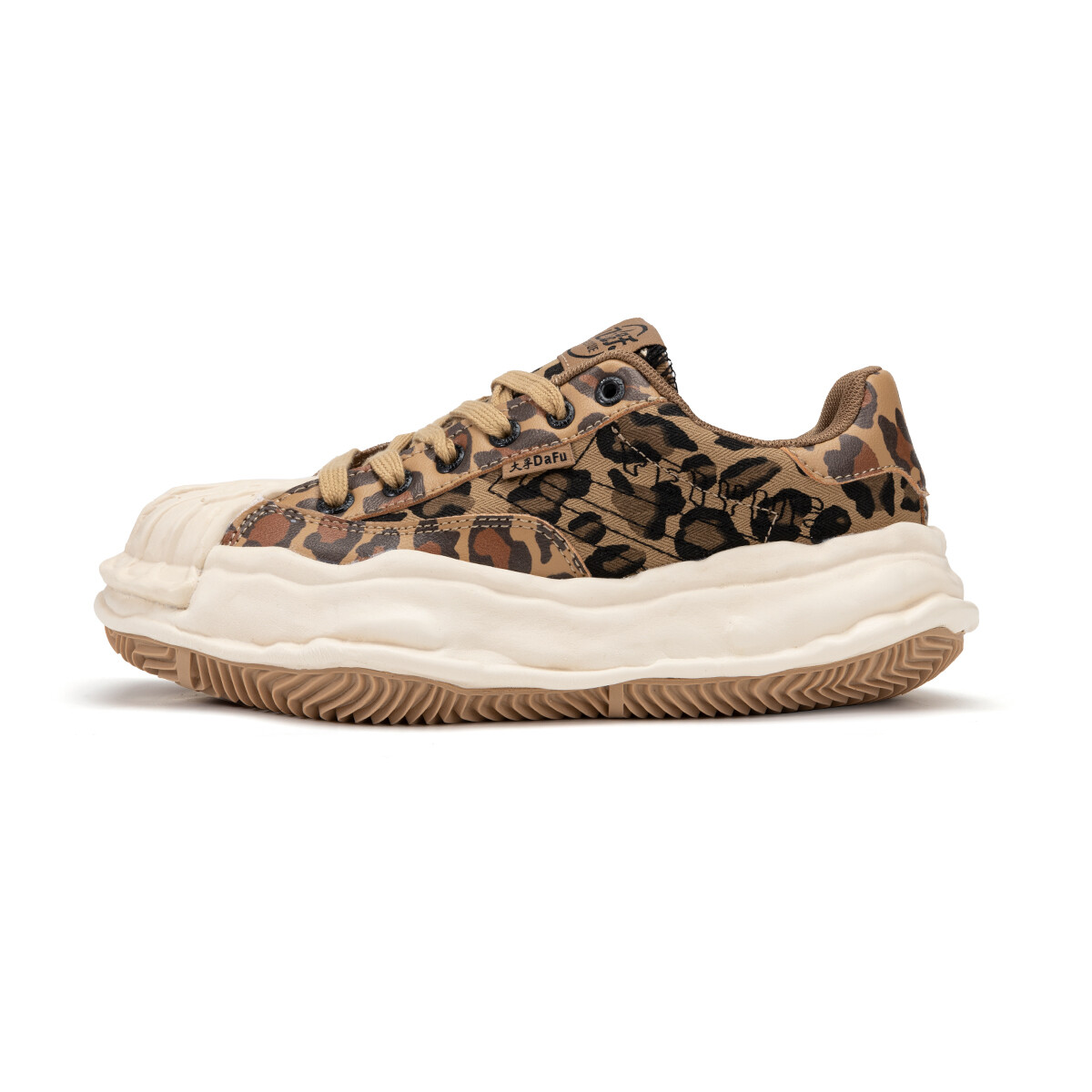 

Кроссовки Feiyue Skateboarding Shoes Women's Low-top Leopard, цвет Leopard