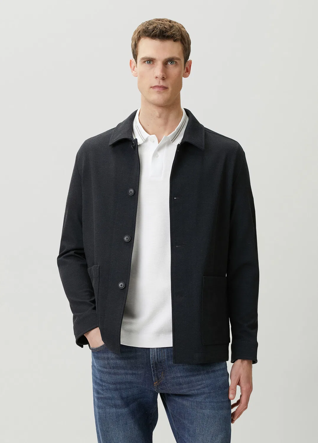 Классический пиджак Boss, navy