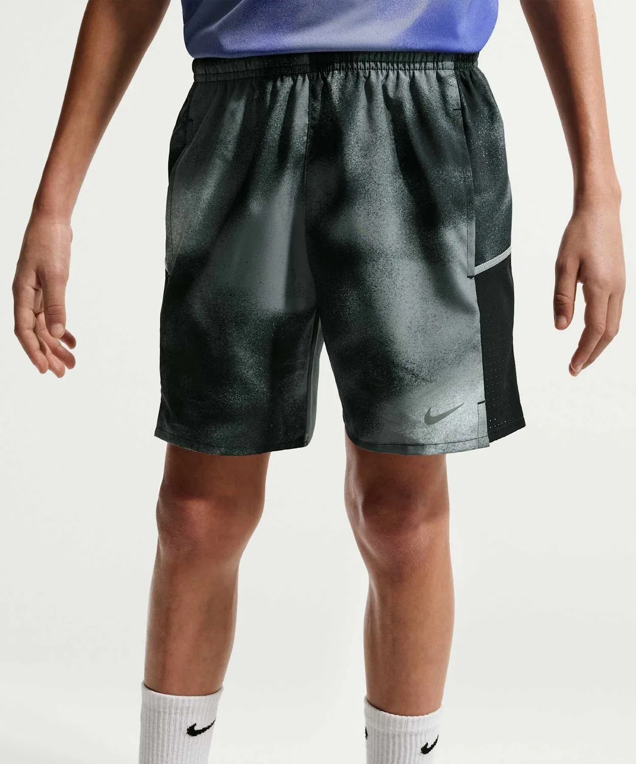 Детские шорты для бега Dri-FIT Nike Miler, Черный