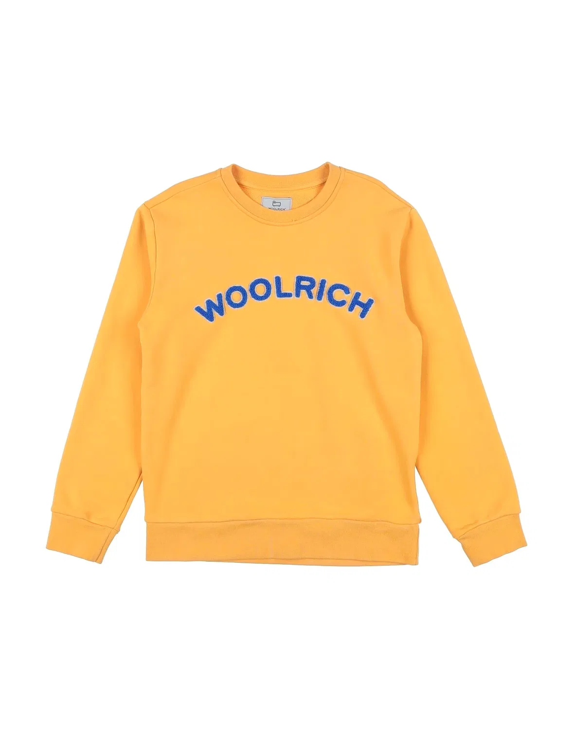 Детский свитшот для мальчиков из французского терри Woolrich, оранжевый