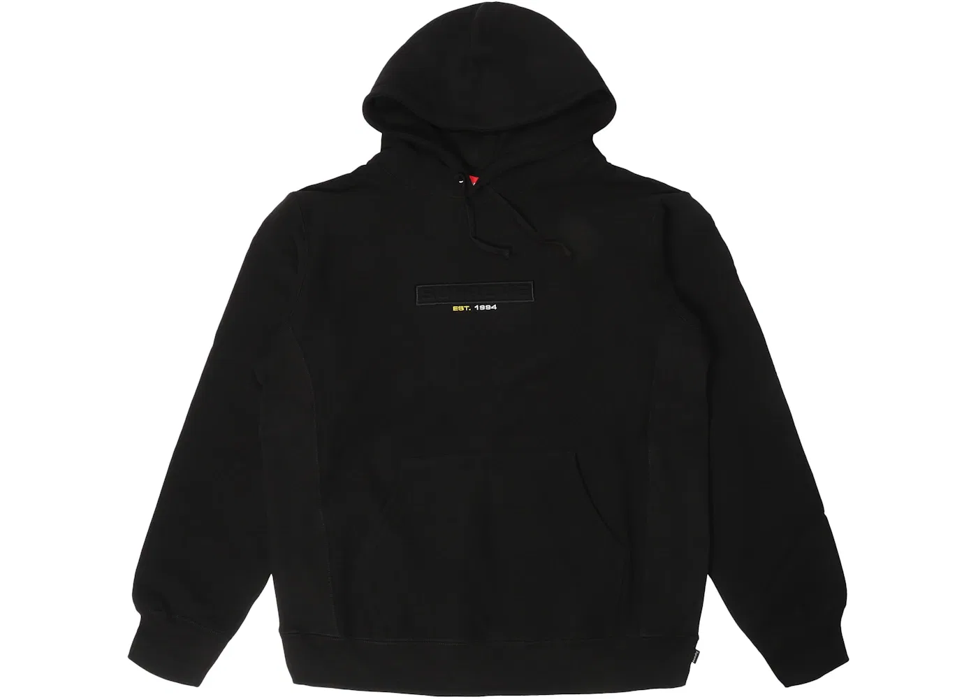 Мужская худи с принтом Supreme Sweatshirt (SS18), Black