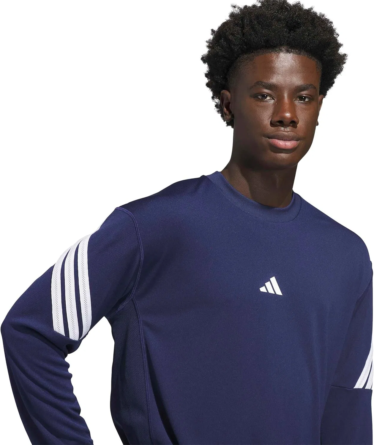 Мужская футболка с длинным рукавом Crazylite adidas, Team Navy Blue — фото 4
