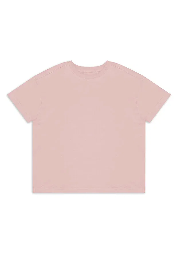 Детская футболка оверсайз для девочек Mshb&G, Pink — фото 4