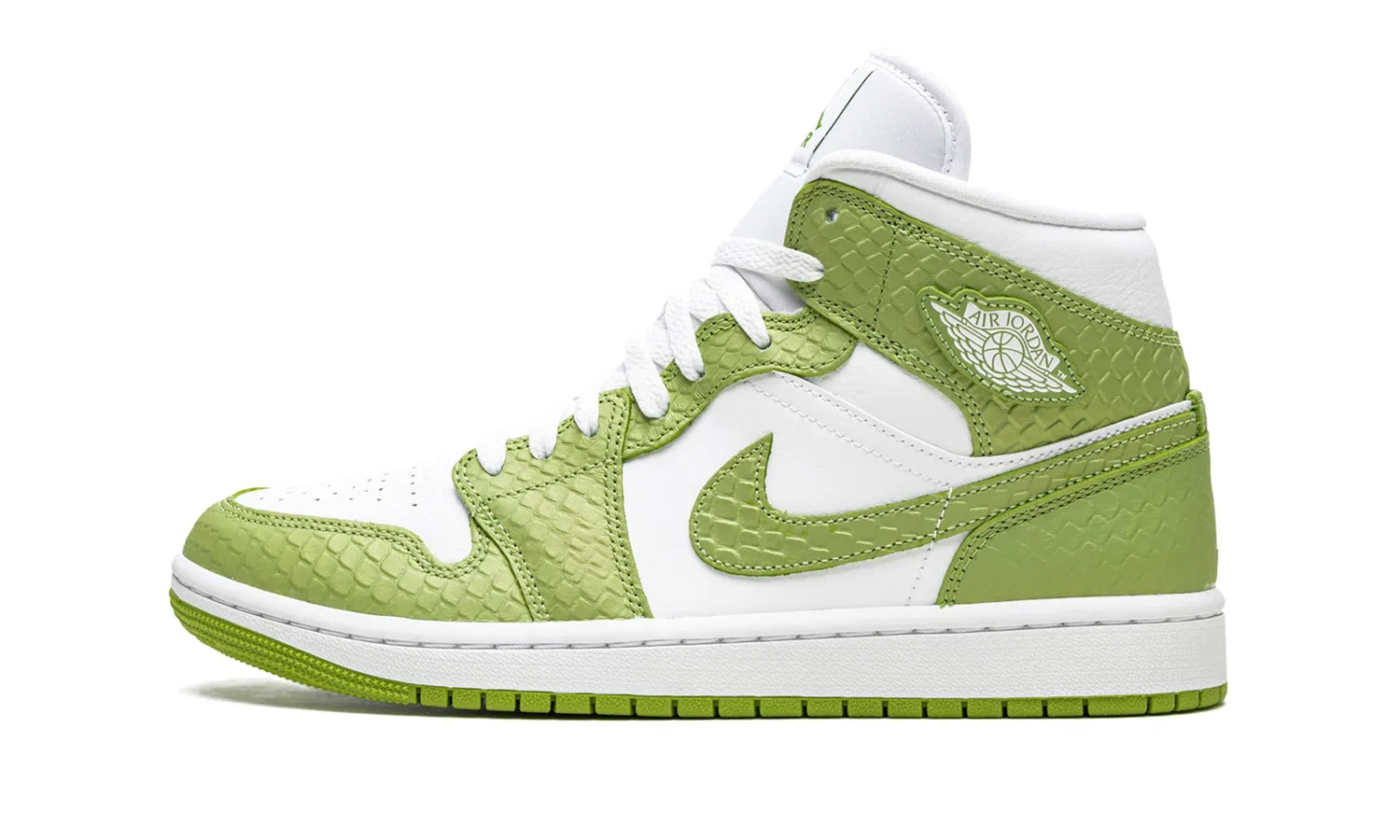 Мужская футболка с длинным рукавом NIKE, Vivid White Green White