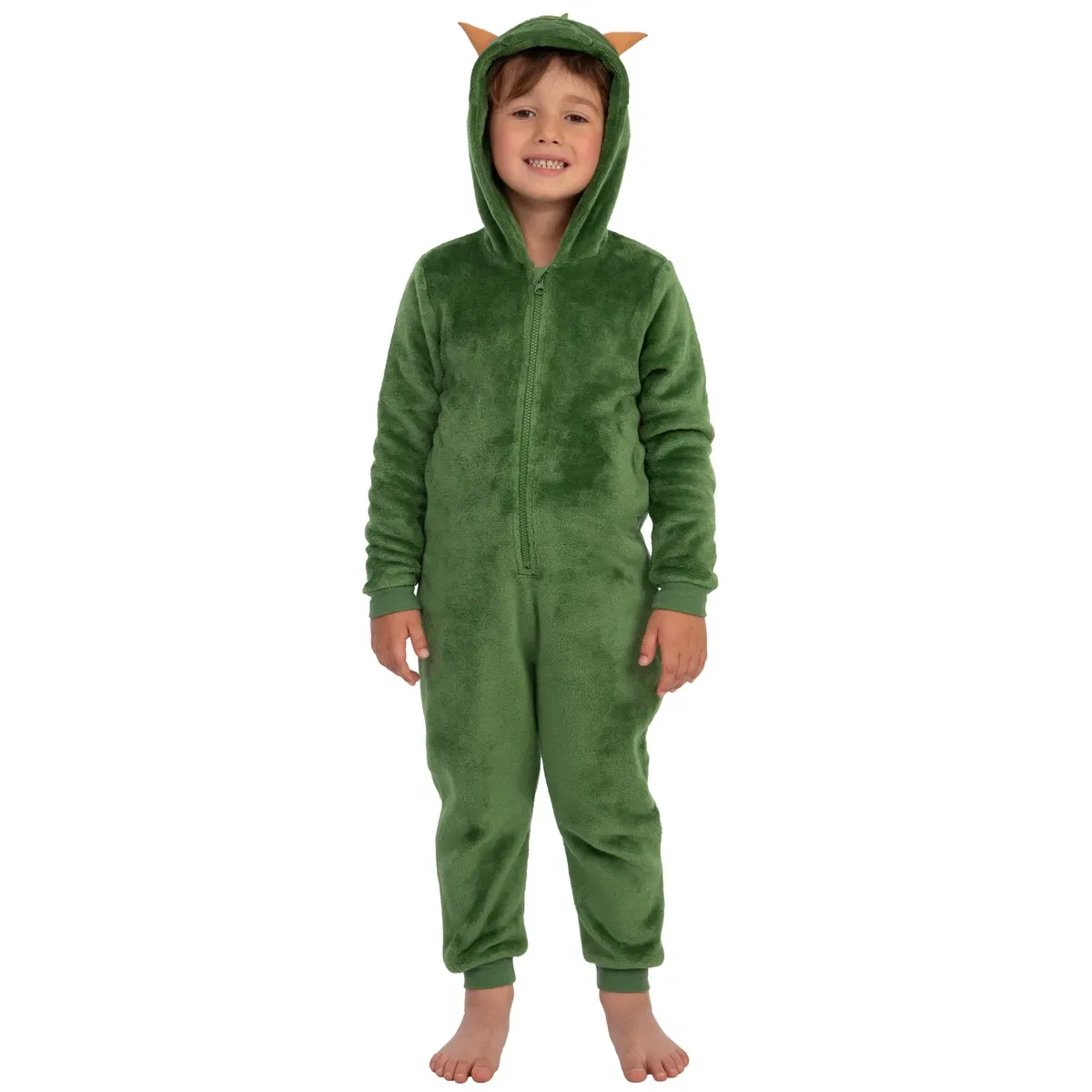 Детский боди-комбинезон с принтом динозавра Harry Bear, Green — фото 3