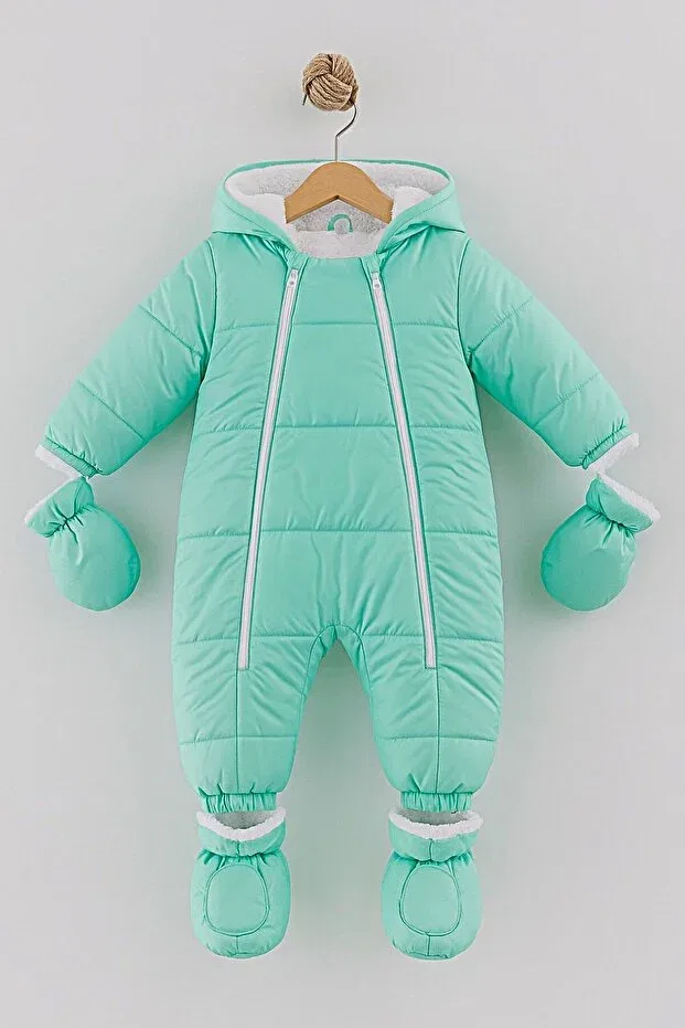 Детский комбинезон для новорожденных с принтом Dekubaby, Water Green