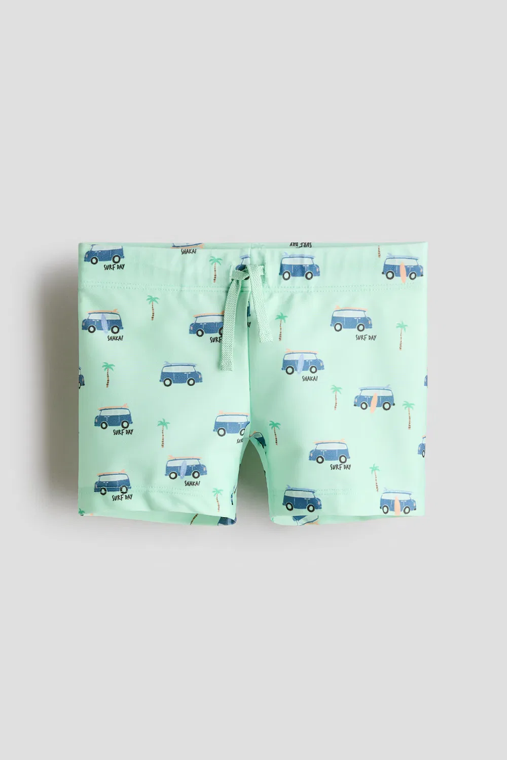 Плавки с узором H&M, Mintgrün/Surftag