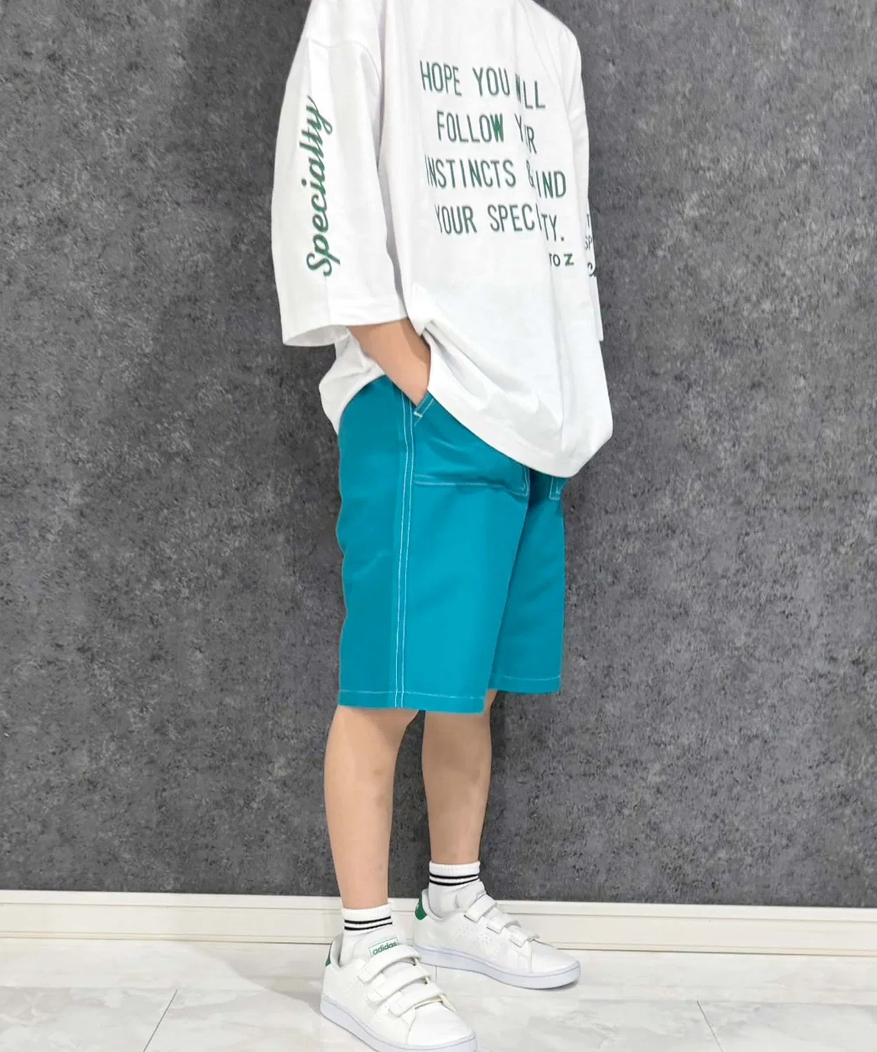 Детские шорты с охлаждающим эффектом SHISKY, Light Green