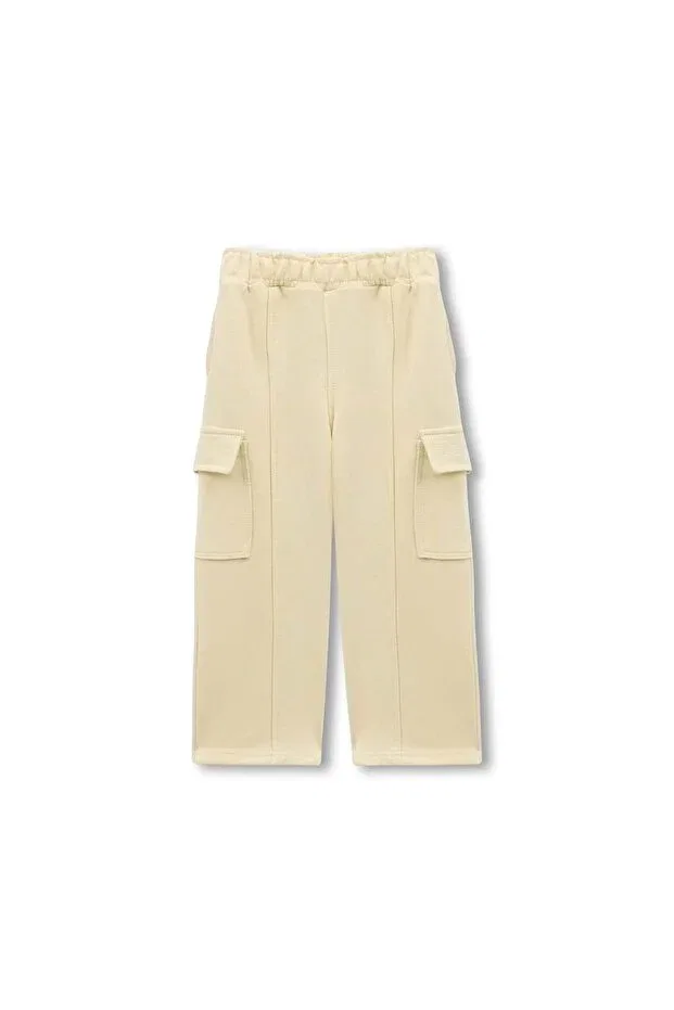 Детские спортивные штаны для девочек с боковыми карманами Matchy Matchy, Yellow