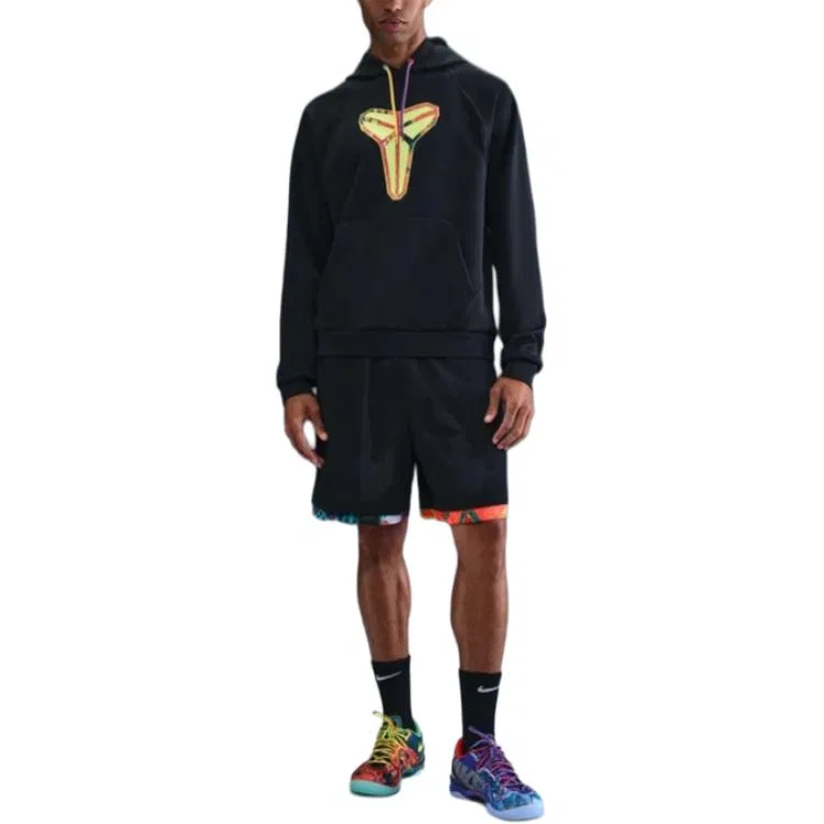 Мужская толстовка с капюшоном средней посадки Nike, Black